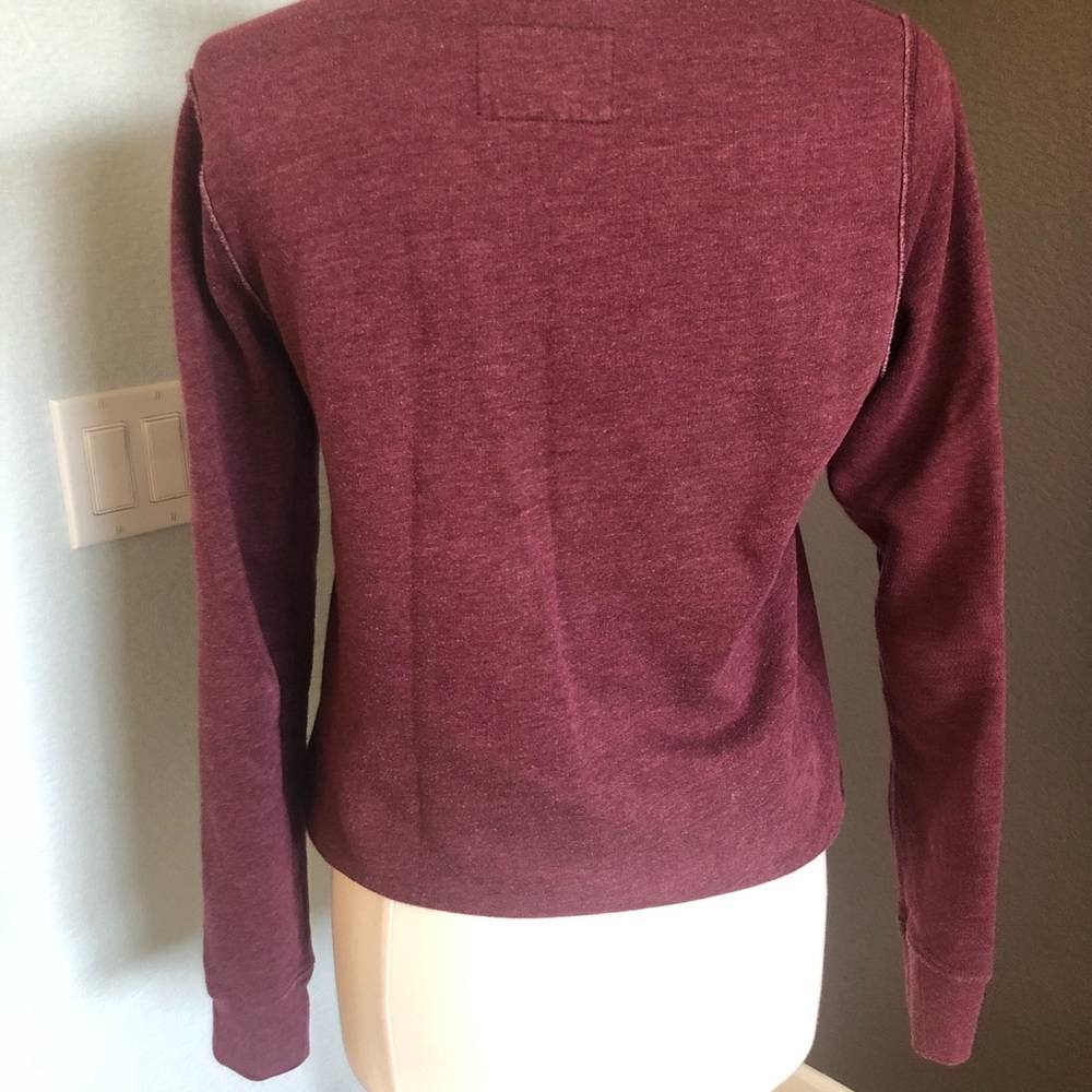 ABERCROMBIE magenta sweater - Picture 3 of 5